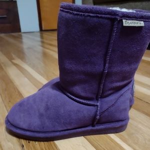 Purple BearPaw boots